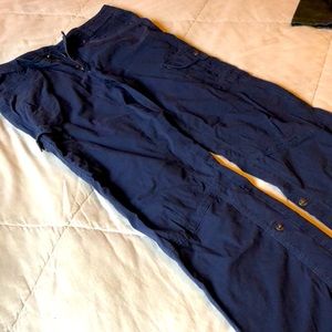 Indigo casual pants